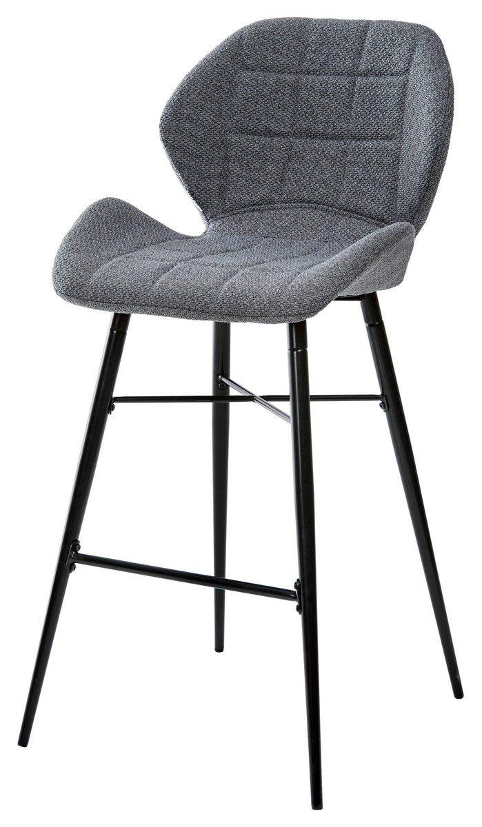 Барный стул MARCEL TRF-09 серый кварц, ткань