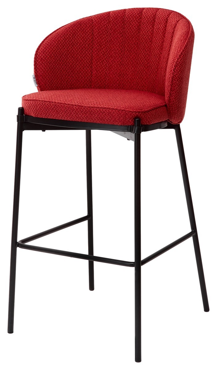 Барный стул WENDY TRF-04 красный, ткань