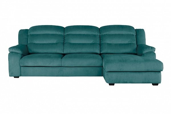  Угловой диван Модульный Денвер с канапе, Ткань Triniti Azur