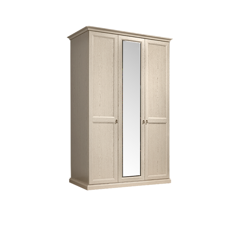 Шкаф 3-х дверный (с зеркалом) для платья и белья