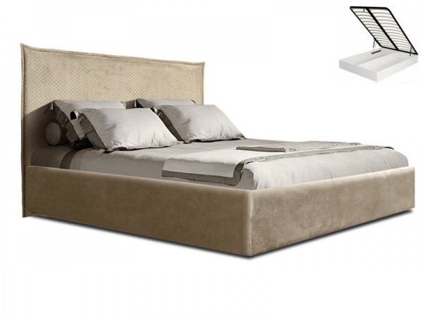 Кровать 2-x спальная (1,6 м) с подъемным механизмом (Vision)